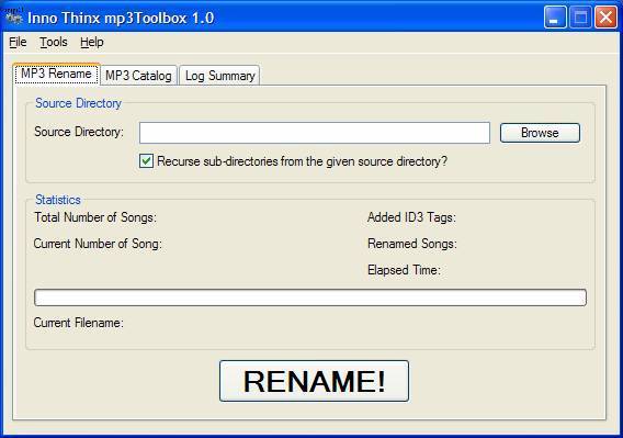 Mp3Toolbox Screenshot
